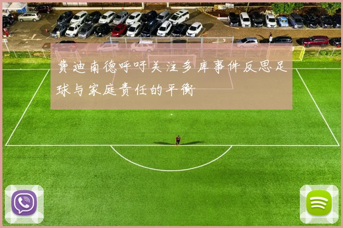 费迪南德呼吁关注多库事件反思足球与家庭责任的平衡